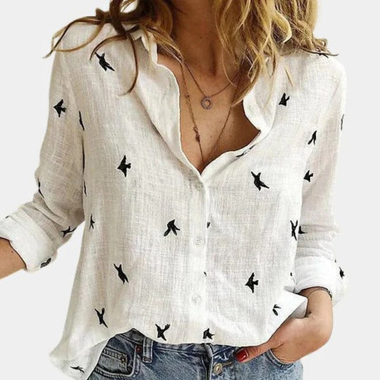Margot Women's Shirt - styled view