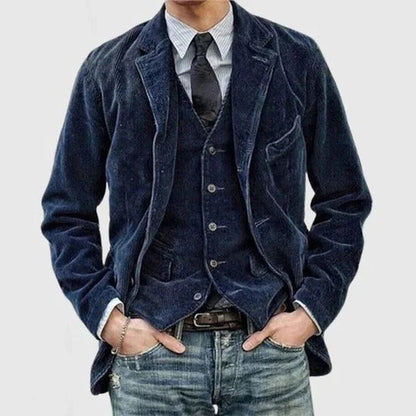 Auden Men's Jacket - fabric and finish detail