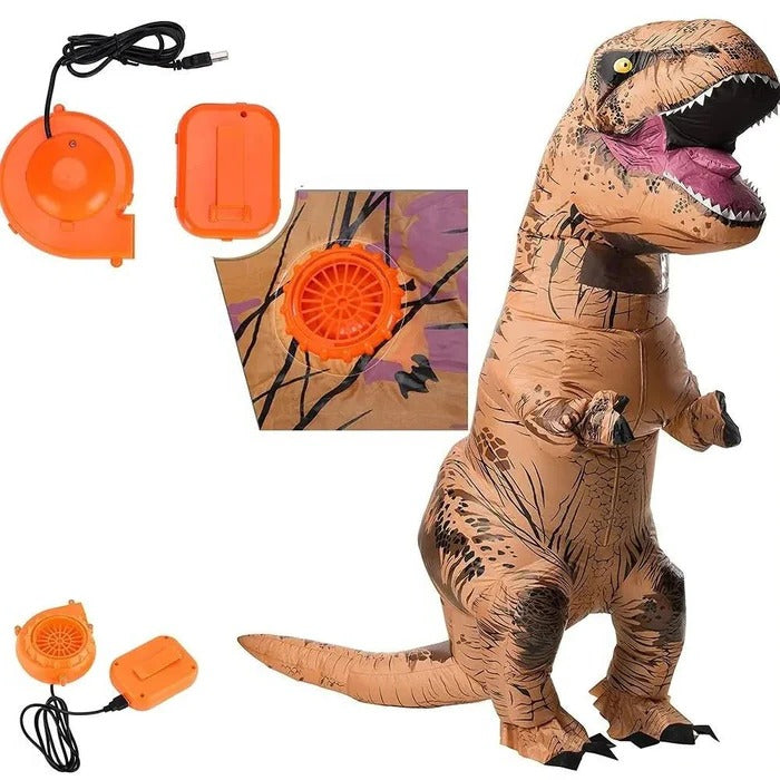 Linden Portable T-rex Costume | Late-Summer Heat