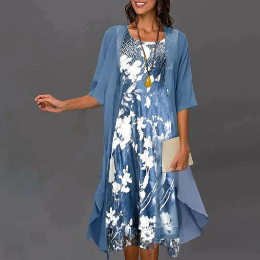 Wilda Women's Floral Blazer - front view