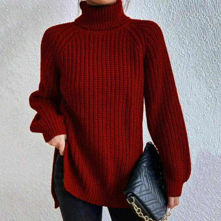 Sophie Women's Sweater - fabric and finish detail