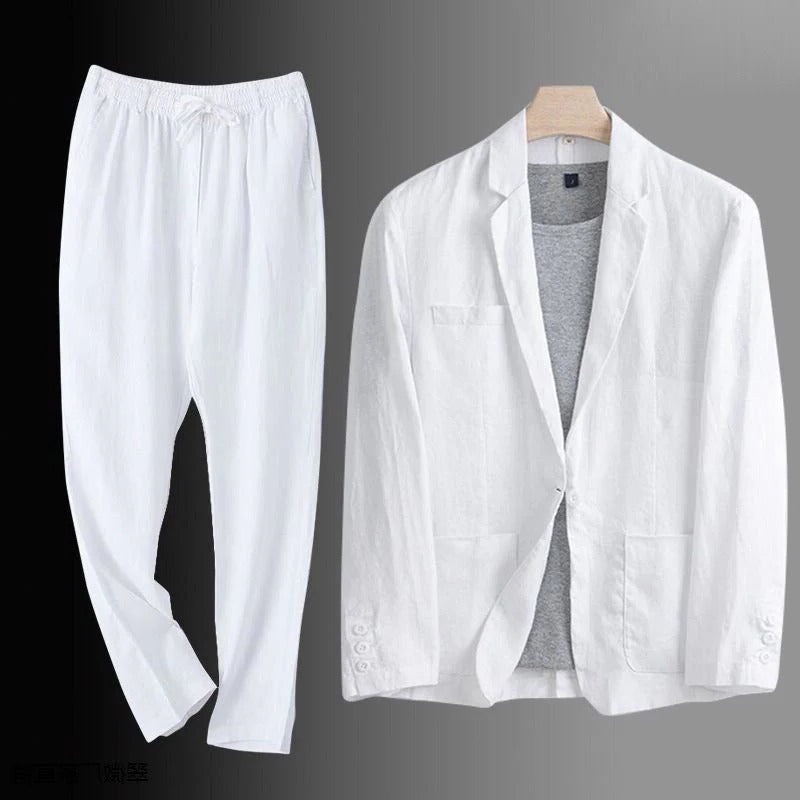 Freya Women's Blazer | White, Beige