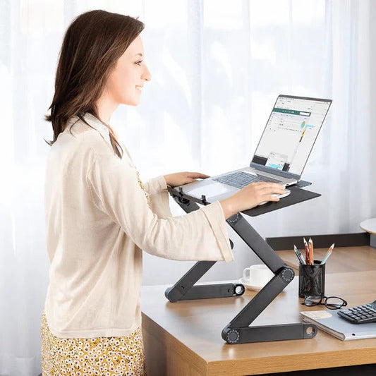Onyx Adjustable Laptop Stand - front view