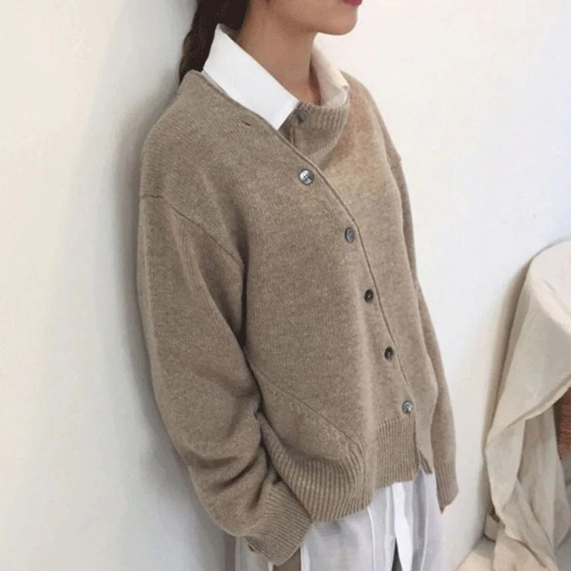 Nora Women's Cardigan | Button