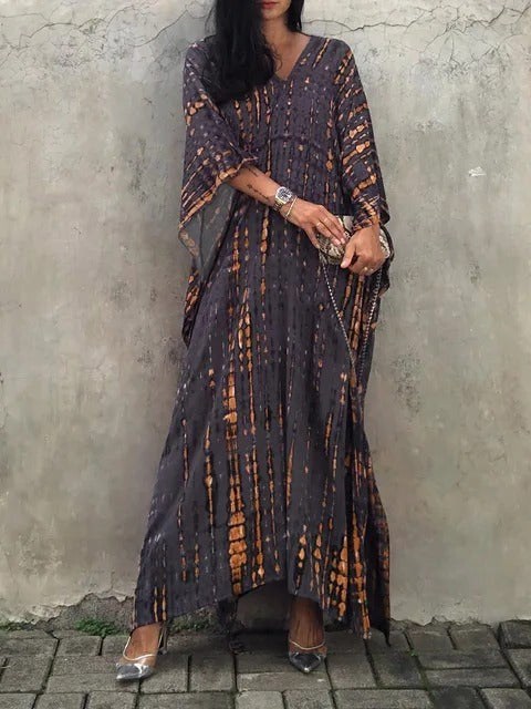 Talia Women's Maxi Dress - flat lay