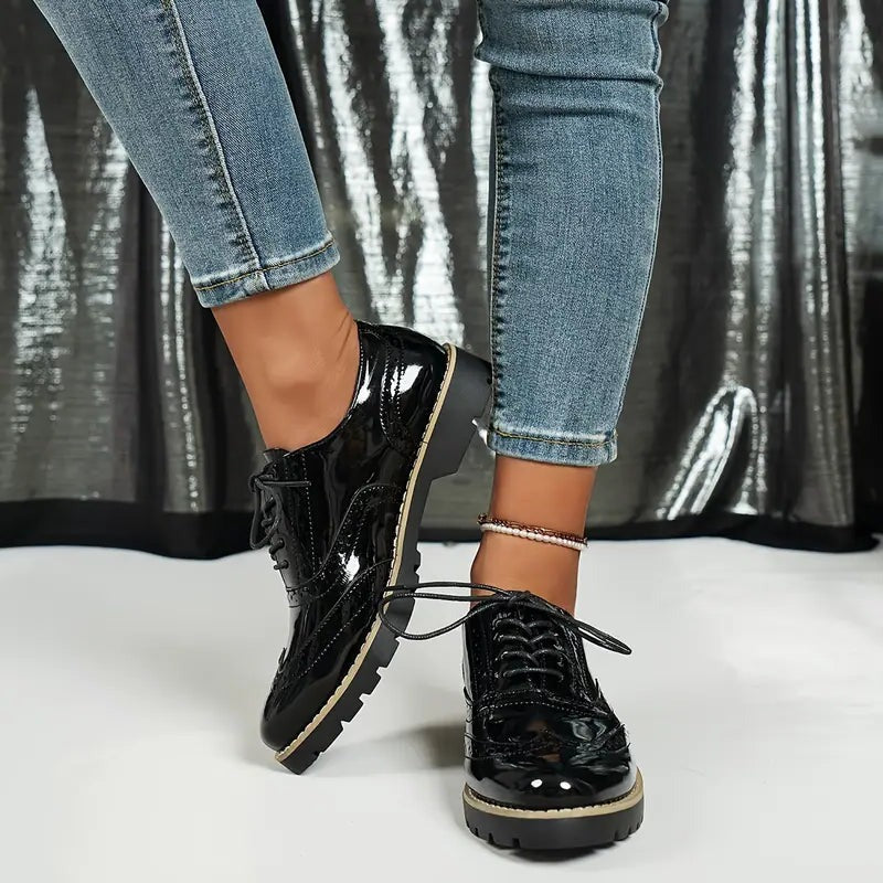 Juno Women's Oxfords | Black
