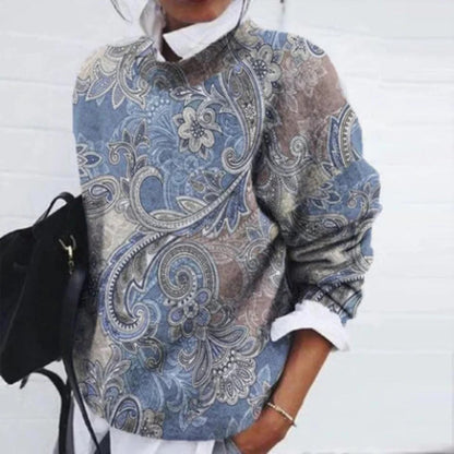 Sophie Women's Floral Sweater - front view