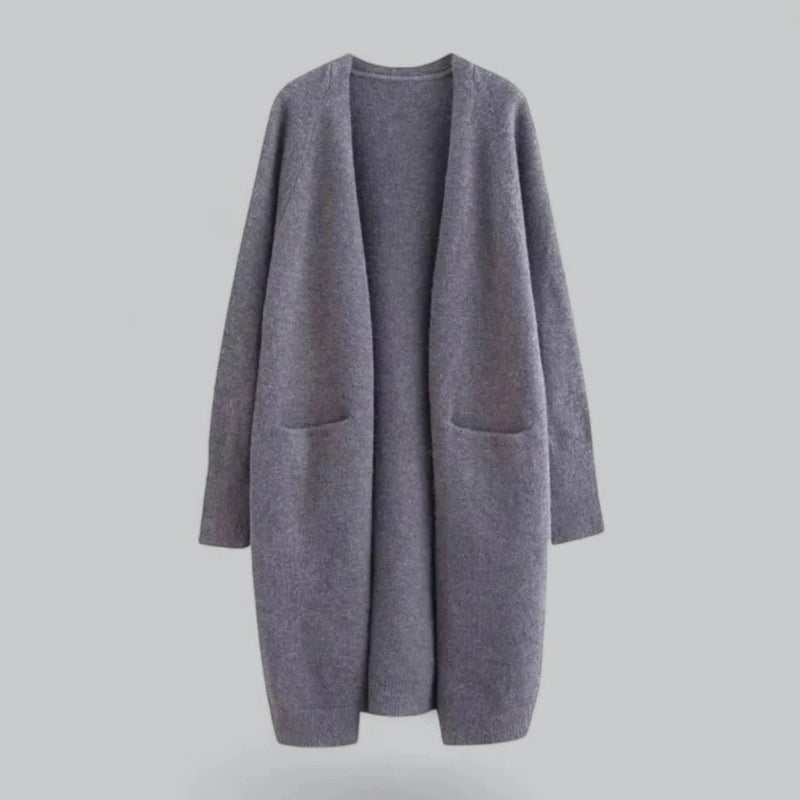 Cosima Women's Cardigan - fabric and finish detail
