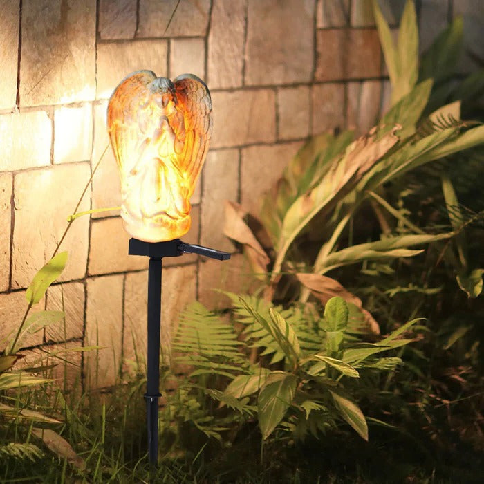 Fable Solar Garden Light - fabric and finish detail
