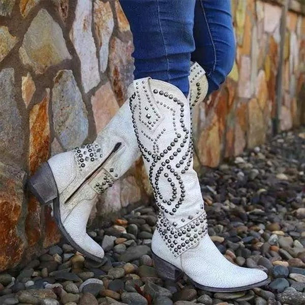 Lena Women's Knee-high Boots - back view