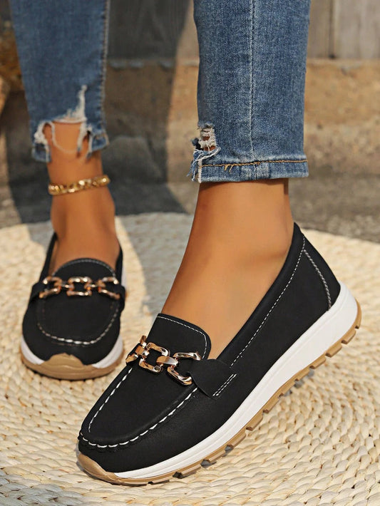 Noor Women's Loafers - styled view