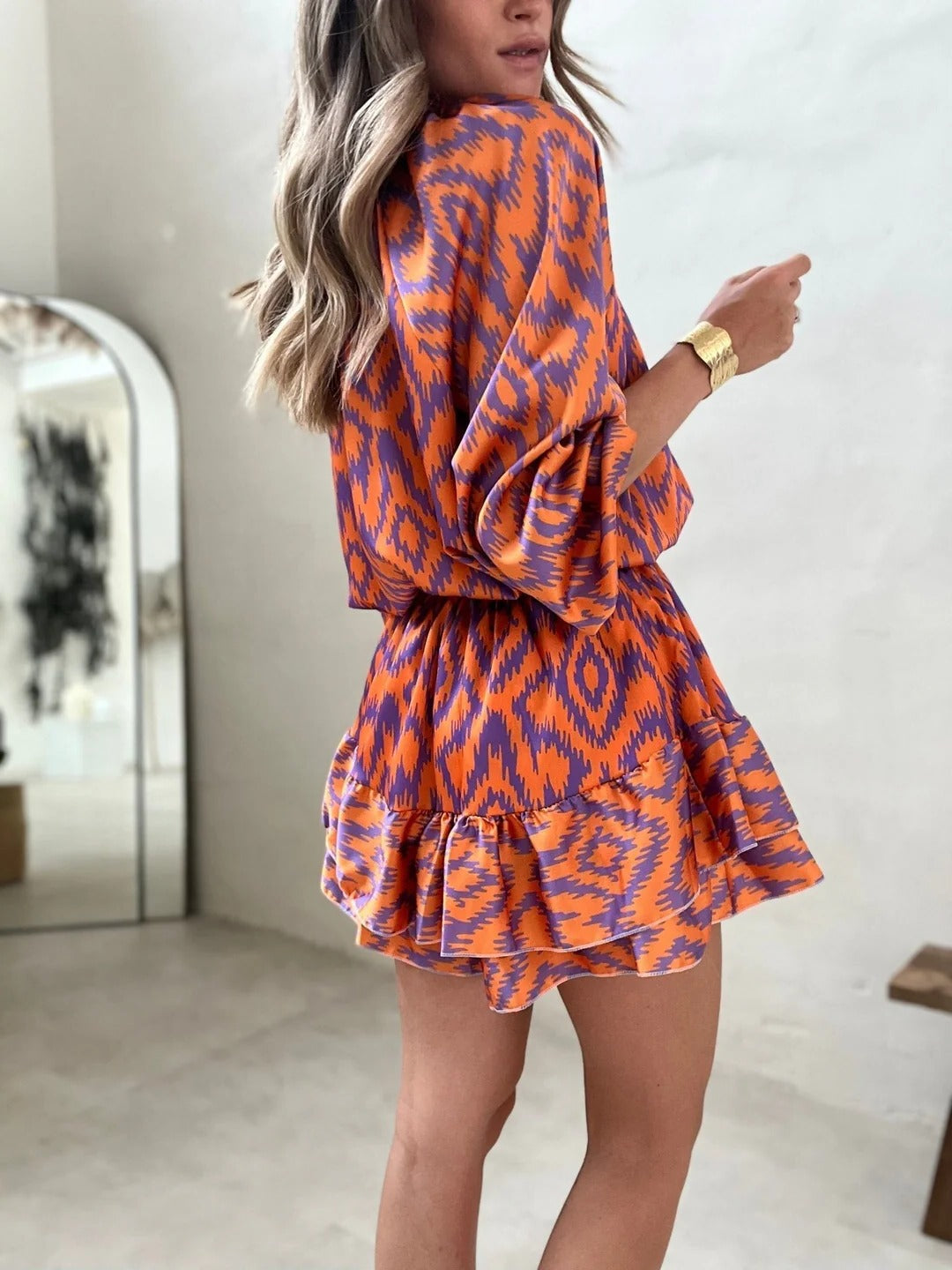 Faye Women's Mini Dress - full-length view