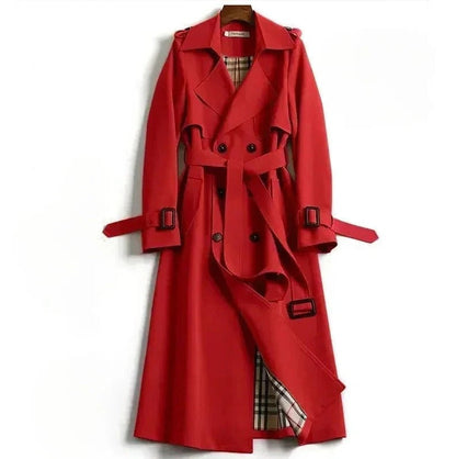 Paloma Women's Trench Coat - fabric and finish detail