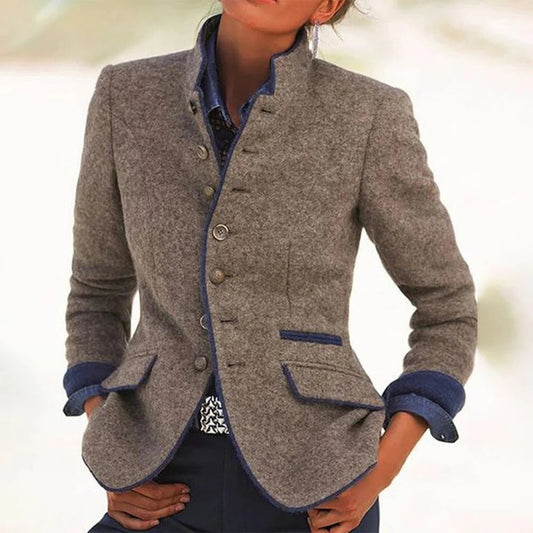 Uma Women's Blazer - front view