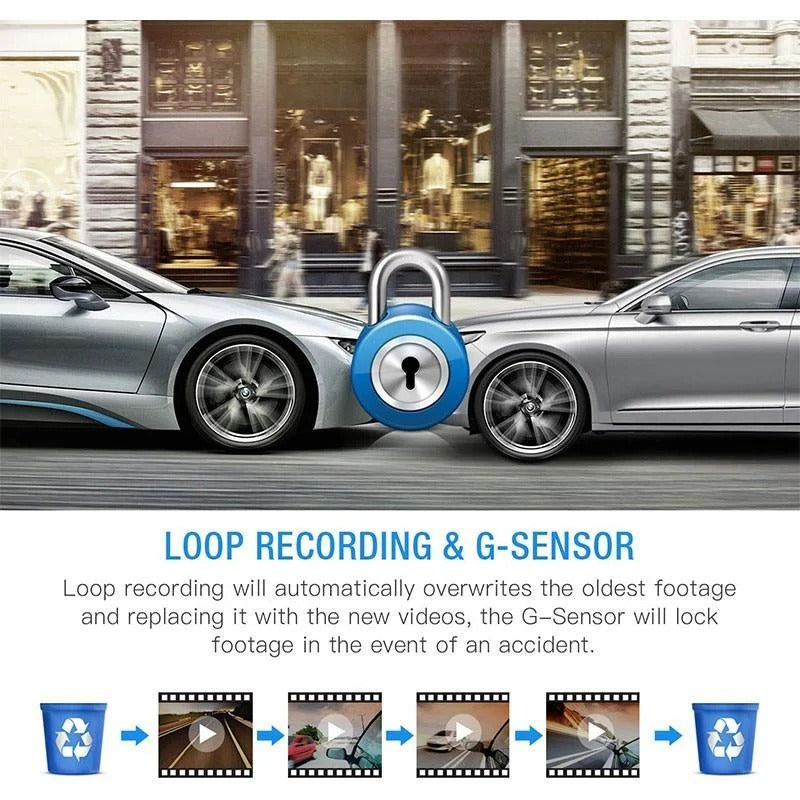 Quarry Car Dash Cam - close-up detail