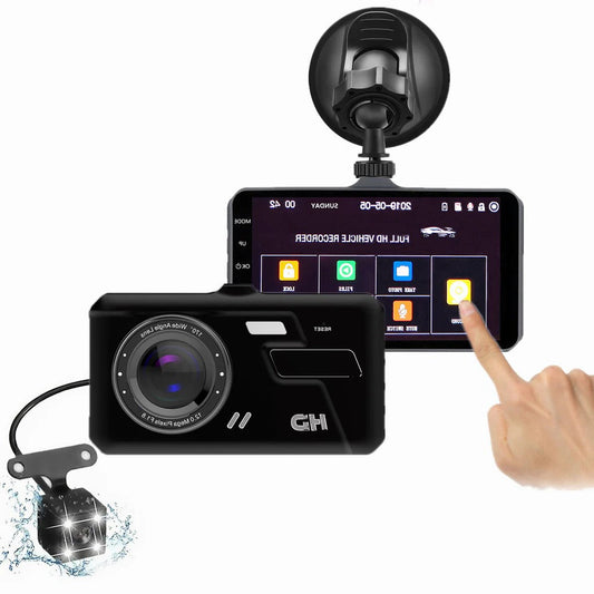 Quarry Car Dash Cam - front view