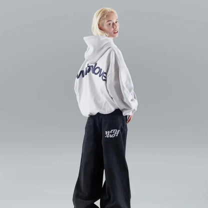 Jolie Women's Oversized Hoodie - close-up detail