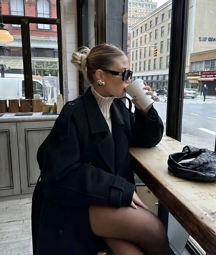 Vera Women's Trench Coat - shown in use