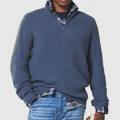 Rhys Men's Sweater - styled view