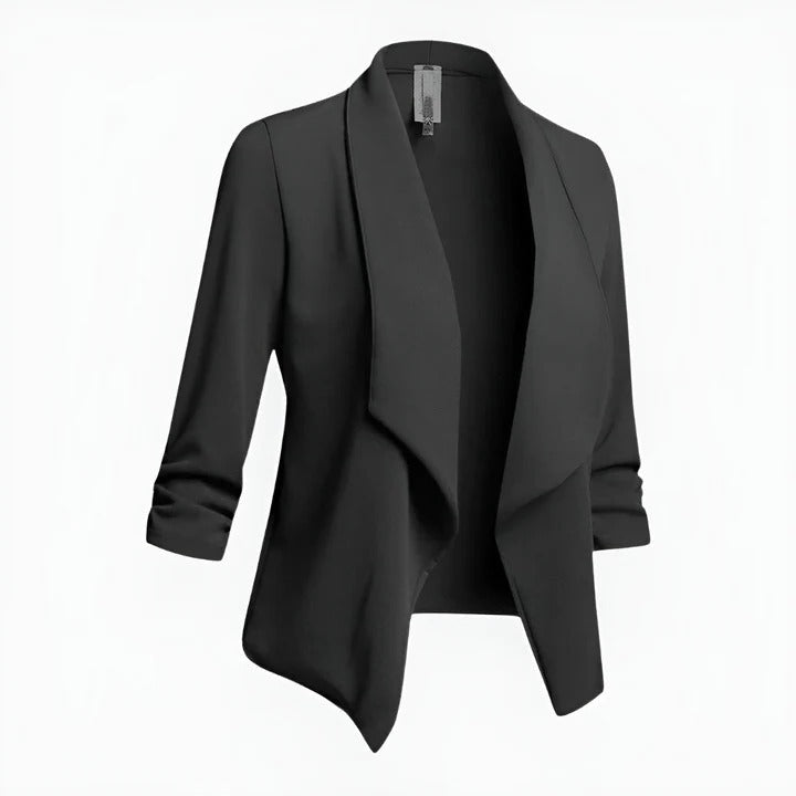 Vera Women's Blazer - fabric and finish detail