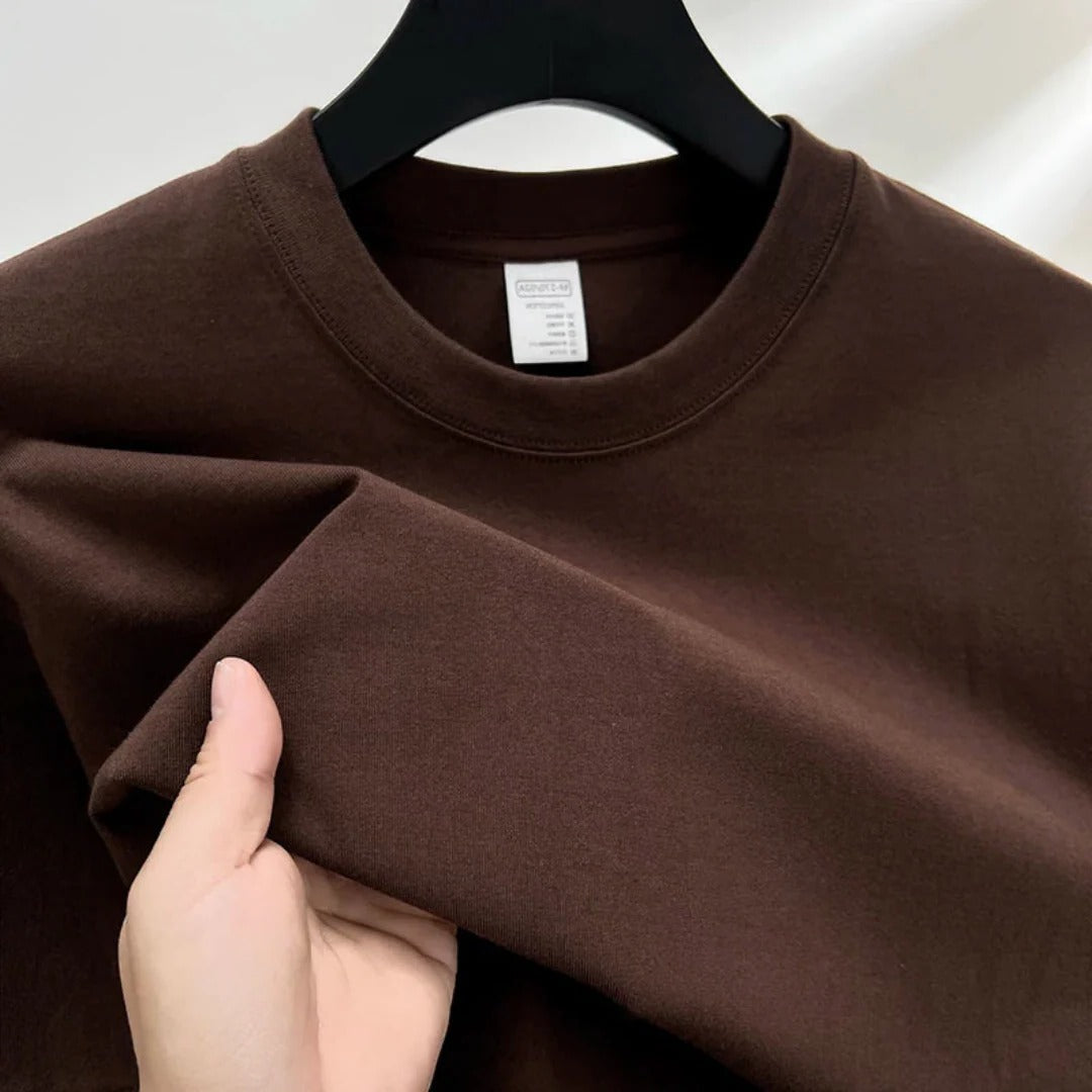 Emmett Men's T-shirt - fabric and finish detail