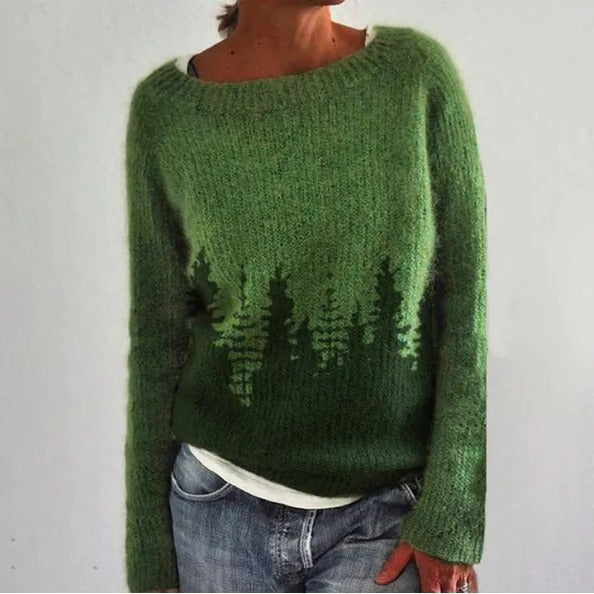 Lila Women's Sweater - back view