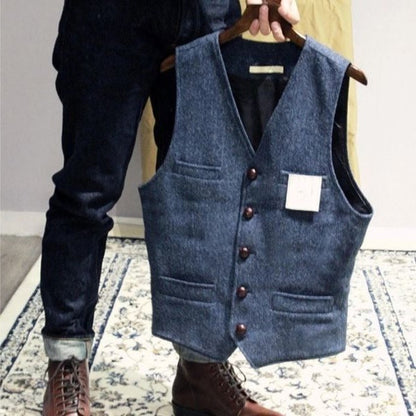 Silas Men's Vest - front view
