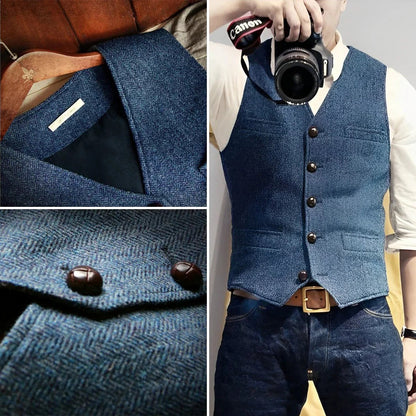 Silas Men's Vest - shown in use