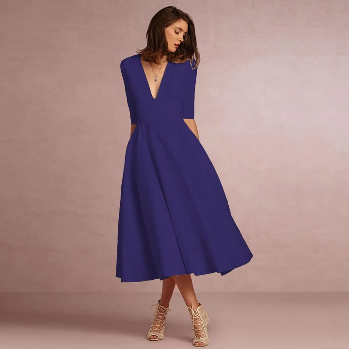 Uma Women's Dress | Modern, Sleeveless