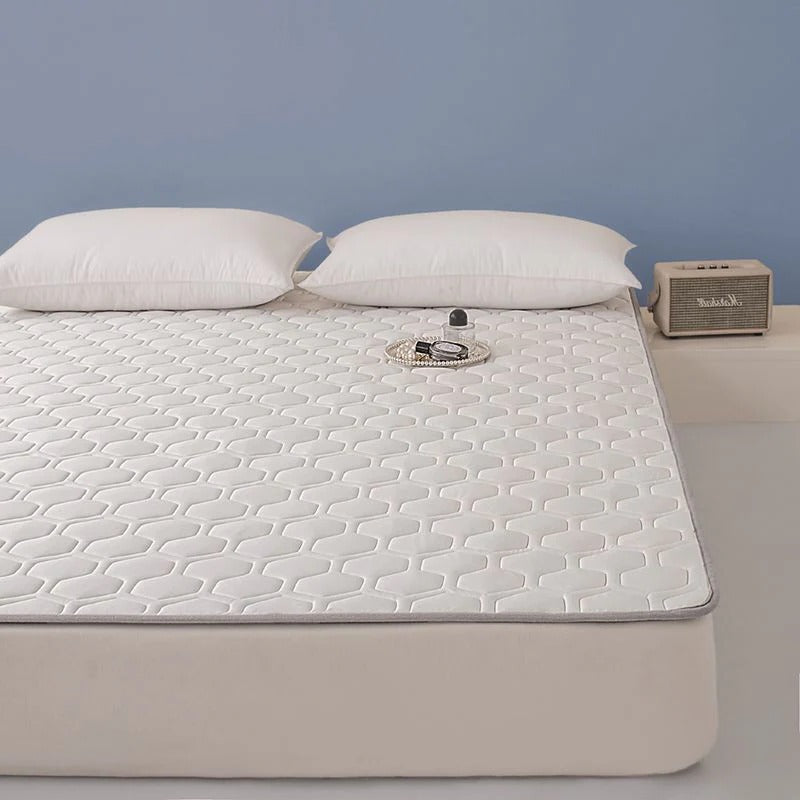Juniper Portable Mattress Pad - styled view