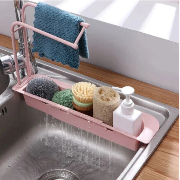 Juniper Storage Organizer | White, Blue