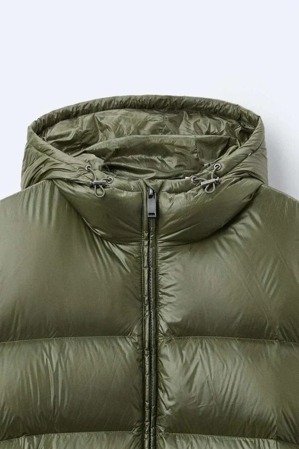 Elise Women's Puffer Jacket - full-length view