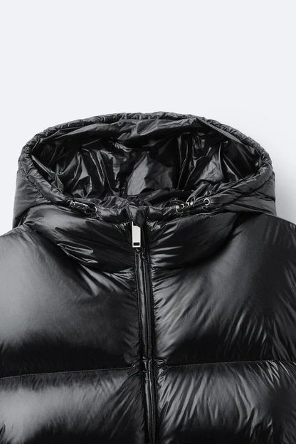 Elise Women's Puffer Jacket - back view