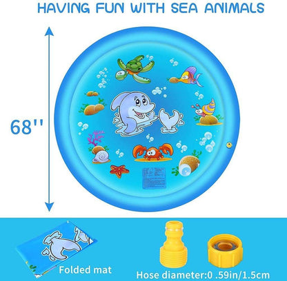 Wren Portable Splash Pad - front view