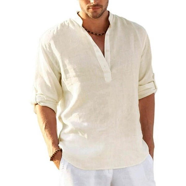 Dorian Men's Shirt - fabric and finish detail