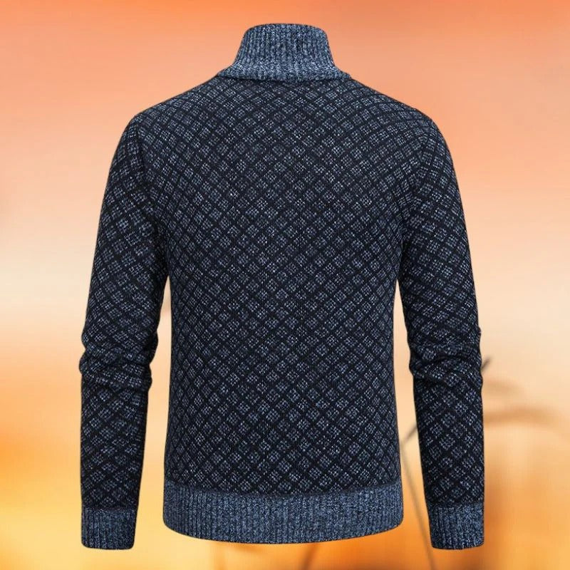 Jude Men's Sweater - close-up detail