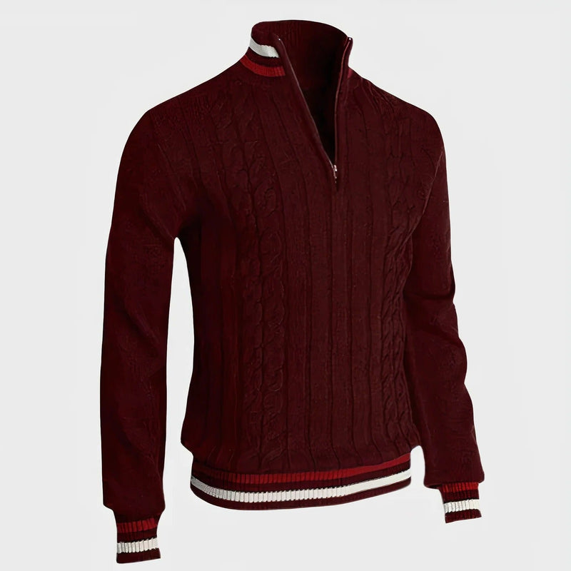Zane Men's Sweater - close-up detail
