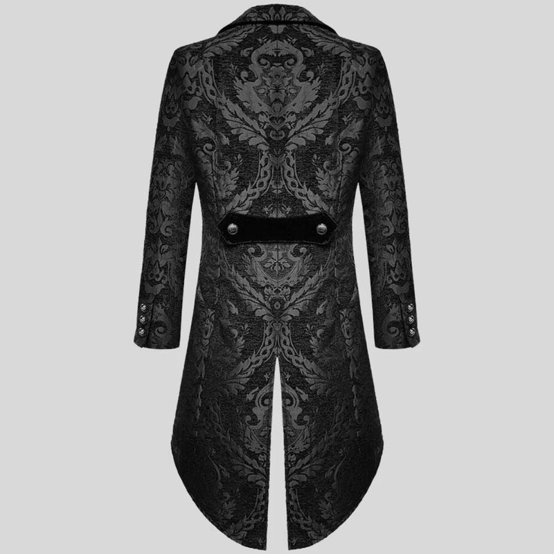 Ambrose Men's Trench Coat - fabric and finish detail