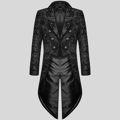 Ambrose Men's Trench Coat - front view