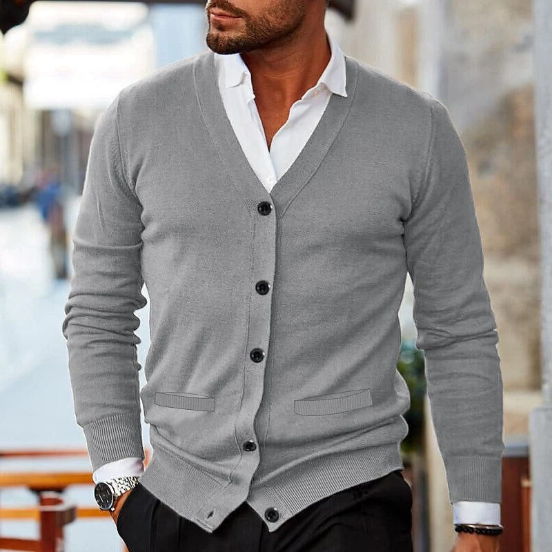 Nolan Men's Cardigan - back view