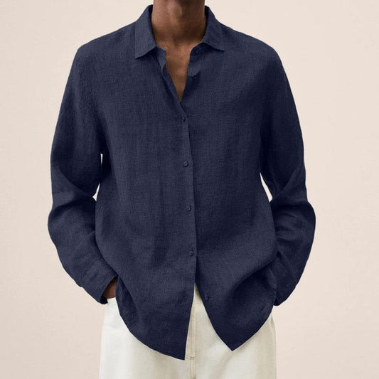 Ivor Men's Oversized Shirt - front view