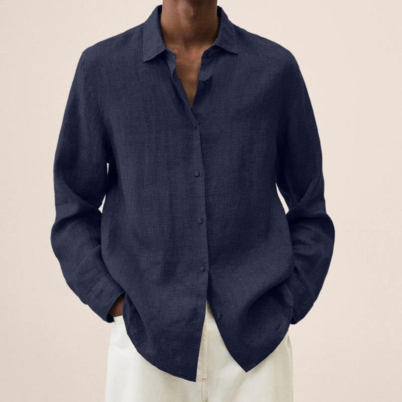 Ivor Men's Oversized Shirt - front view