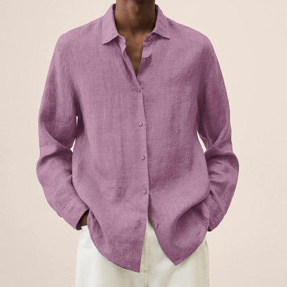 Ivor Men's Oversized Shirt - styled view