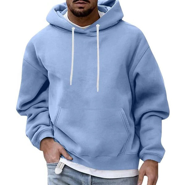 Reuben Men's Hoodie | Black, White