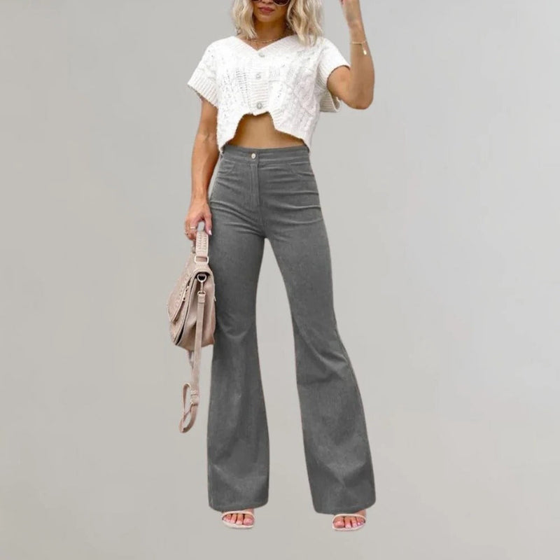 Nora Women's Trousers - styled view