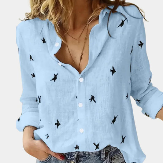 Fleur Women's Shirt - front view