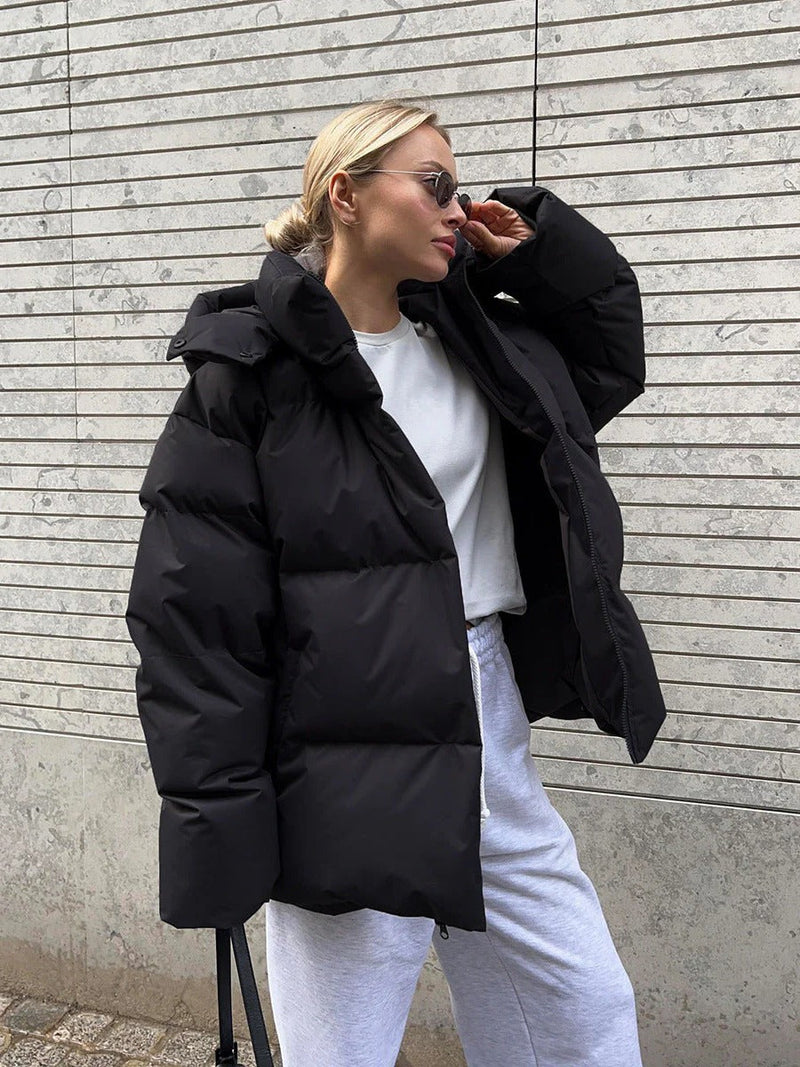 Ivy Women's Puffer Jacket - front view