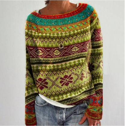Genevieve Women's Sweater - back view