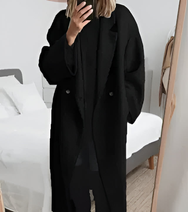 Mabel Women's Oversized Coat - back view