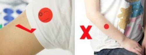 Thistle Portable Repellent Patches - fabric and finish detail